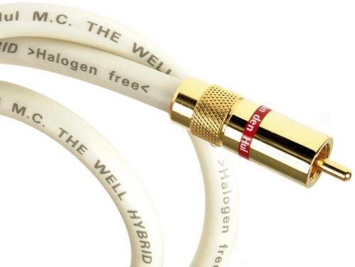 WELL HYBRID RCA 1m interkonekt VAN DEN HUL